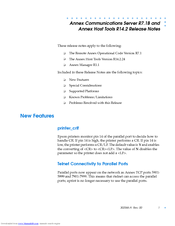 Nortel Annex Host Tools R14.2 New Features Manual