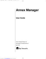 Bay Networks Manager User Manual
