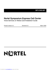 Nortel Express Call Center Installation Manual