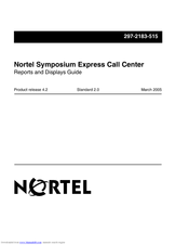 Nortel Express Call Center User Manual
