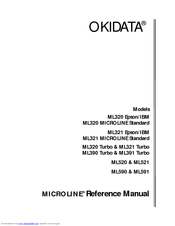 Oki ML320 MICROLINE Standard Reference Manual
