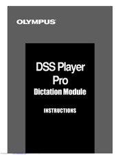 Olympus DS-3000 Software Manual
