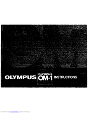 Olympus 1 Instructions Manual