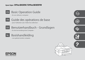 Epson Stylus Office BX305F Basic Operation Manual