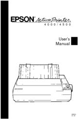 Epson ActionPrinter 4500X User Manual
