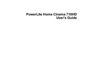Epson PowerLite Home Cinema 710HD User Manual