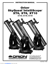 Orion SkyQuest XT6 IntelliScope Instruction Manual