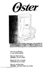 Oster 3264 Instruction Booklet