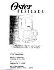 Oster Designer 3275 Instruction Booklet