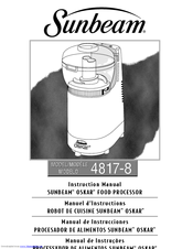 Sunbeam Oskar 4817-8 Instruction Manual
