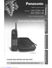 Panasonic KX-TC911W User Manual