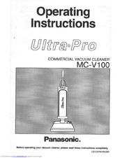 Panasonic Ultra-Pro MC-V100 Operating Instructions Manual