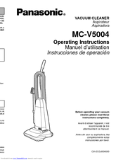 Panasonic MC-V5004 Operating Instructions Manual
