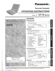 Panasonic Toughbook CF-72TCJUZPM User Manual