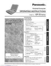 Panasonic Toughbook CF-72N3FCZEM User Manual