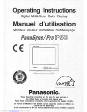 Panasonic PANASYNC Pro P50 User Manual