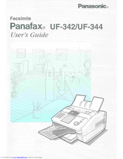 Panasonic PanaFax UF-342 User Manual