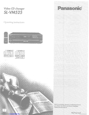 Panasonic SLVM525 - VID.CD.CHNG Operating Instructions Manual