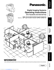 Panasonic Workio DP-3510 Operating Instructions Manual