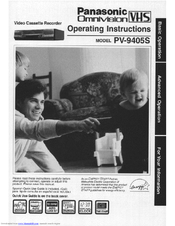 Panasonic Omnivision VHS PV-9405S Operating Instructions Manual