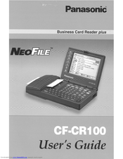 Panasonic NeoFile CF-CR100 User Manual