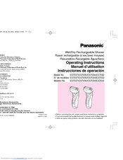 Panasonic ES-7037 Operating Instructions Manual