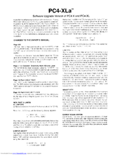 Peavey PC4-XLa Software Manual