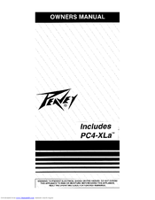 Peavey PC4-XLa Owner's Manual