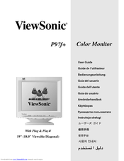 Viewsonic P97f+SB User Manual