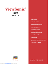 Viewsonic N2011 User Manual