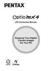 Pentax Optio MX4 Connection Manual