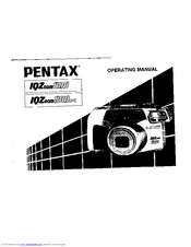 Pentax IQZoom 200 Operation Manual