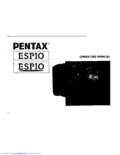 Pentax Espio Operation Manual