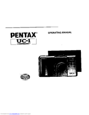 Pentax UC-1 Operating Manual