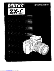 Pentax L QD - ZX-L Date AF SLR Operating Manual