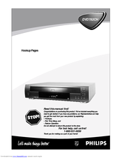 Philips DVD782CH Hookup Pages