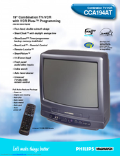 Philips/Magnavox CCA194AT99 Specifications