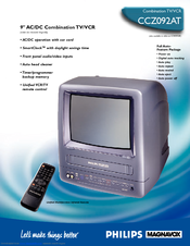 Philips/Magnavox CCZ092AT Specifications