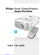 Philips Home Cinema Projector User Manual