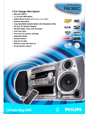 Philips FW380C/21 Specifications