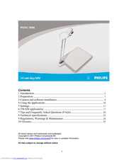 Philips PCVC750K User Manual