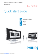 Philips WACS700/37B Quick Start Manual