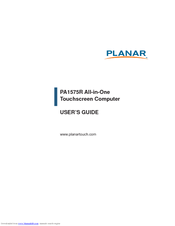 Planar PA1575R User Manual
