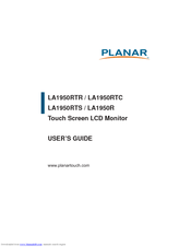 Planar LA1950RTR User Manual