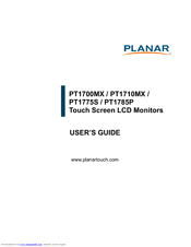 Planar PT1700MX User Manual