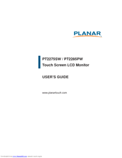 Planar PT2275SW User Manual