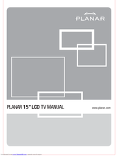 Planar XP17W Manual