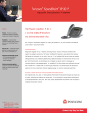 Polycom 2200-11341-001 Specifications