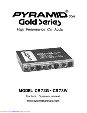 Pyramid CR73G User Manual