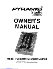 Pyramid PM3601 Owner's Manual